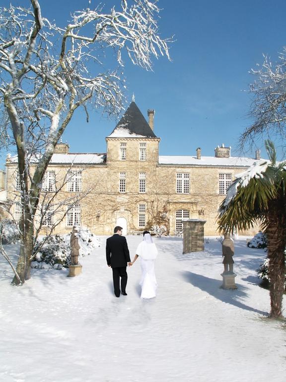 Chateau De La Ligne Lignan-de-Bordeaux Exterior foto