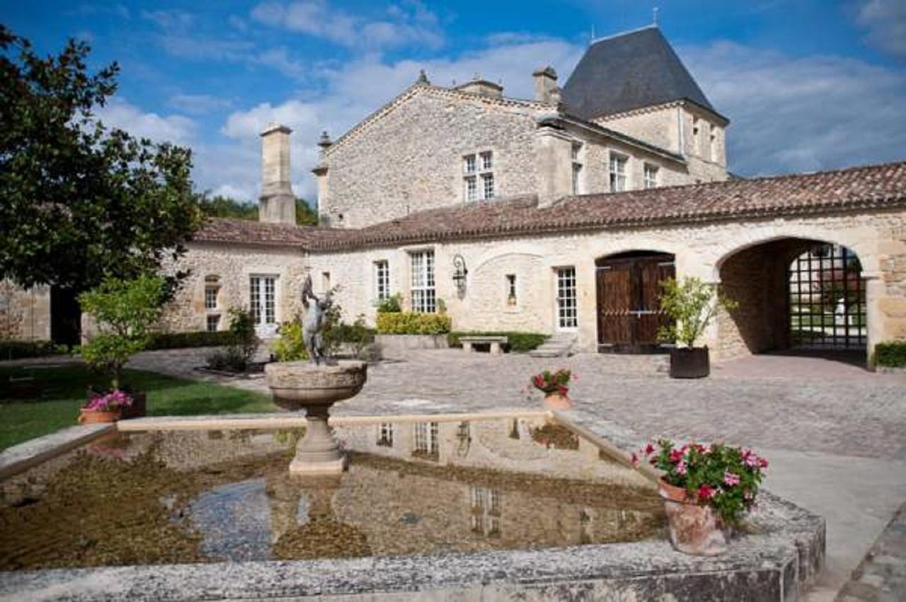 Chateau De La Ligne Lignan-de-Bordeaux Exterior foto